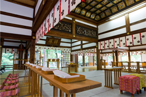 尾山神社結婚式場 金渓閣